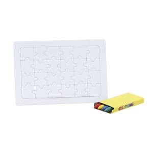 Puzzle Zeta personalizado con logo