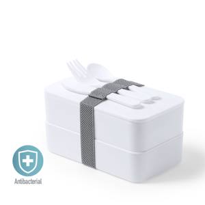 Fiambrera Antibacteriana Fandex personalizado con logo