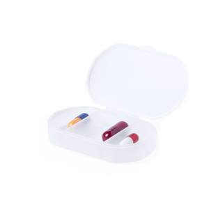 Pastillero Trizone personalizado con logo